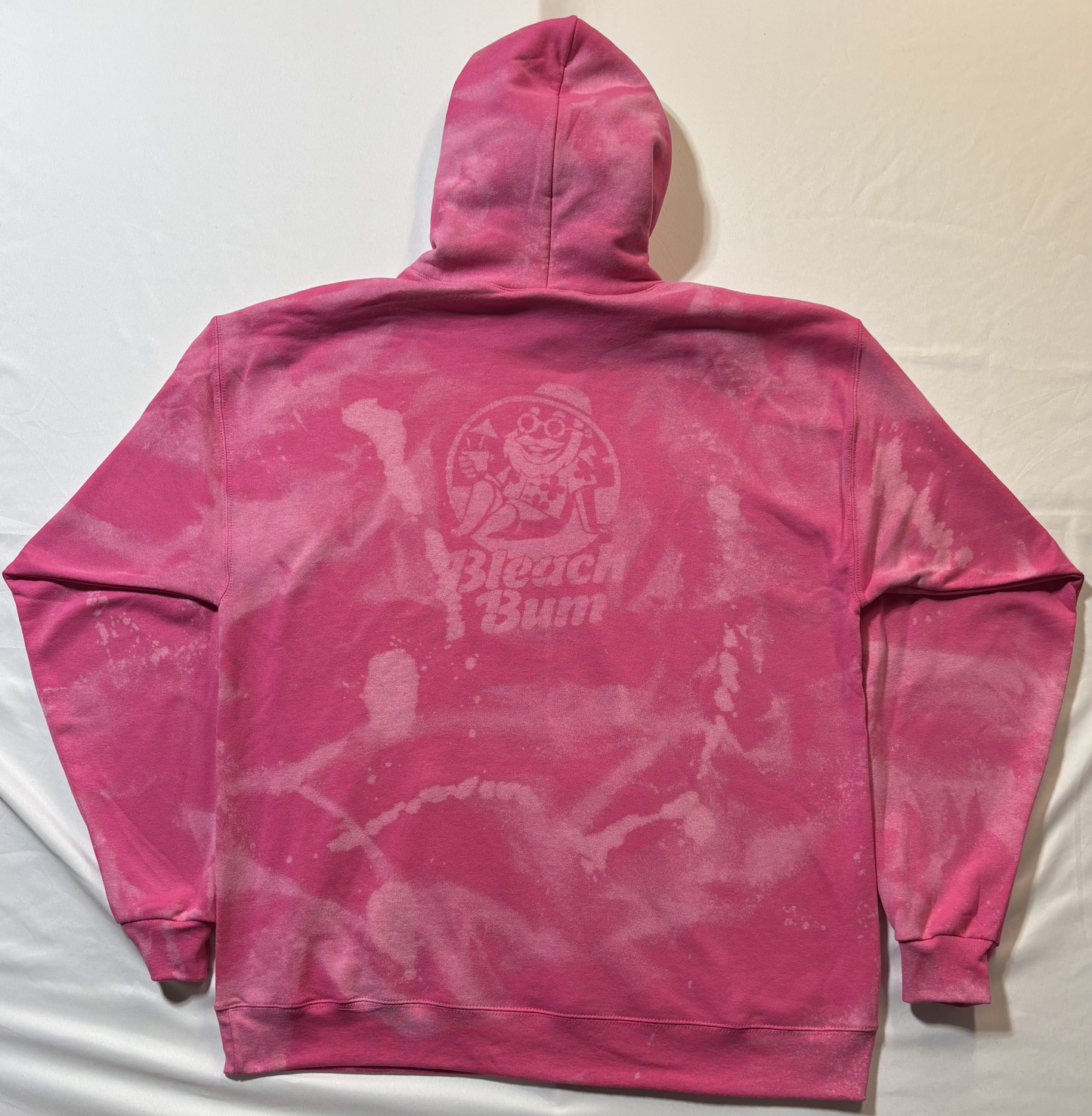 H27 Large Pink Branded Hoodie