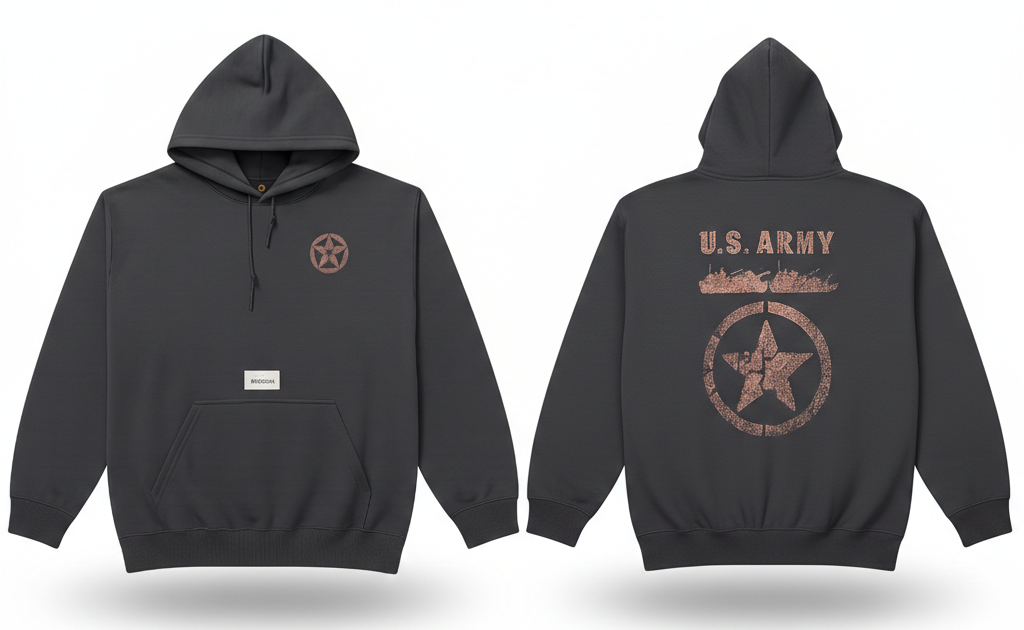 H47 - US Army Logo with Tanks and Choppers