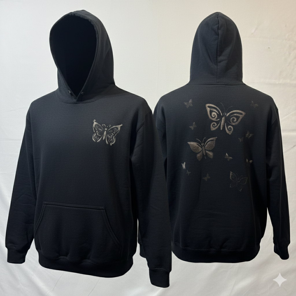 H53 - Youth Black Flutterby