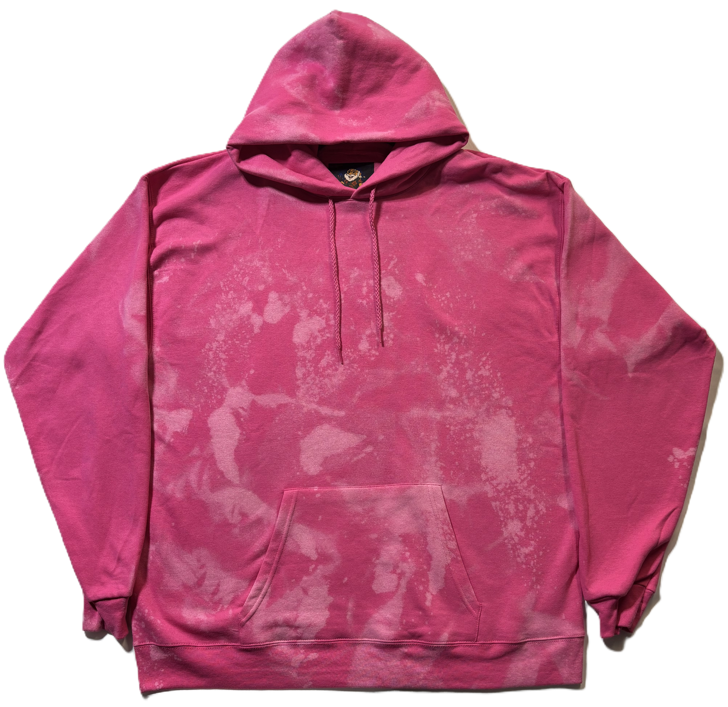 H27 Large Pink Branded Hoodie
