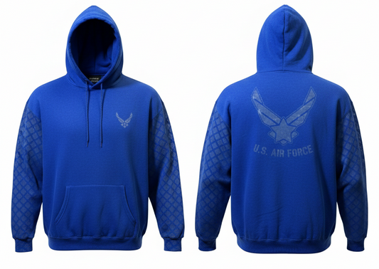 H32 - Duke Blue Air Force Hoodie