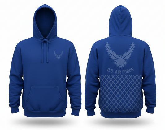 H38 - Summer Sky Air Force Hoodie