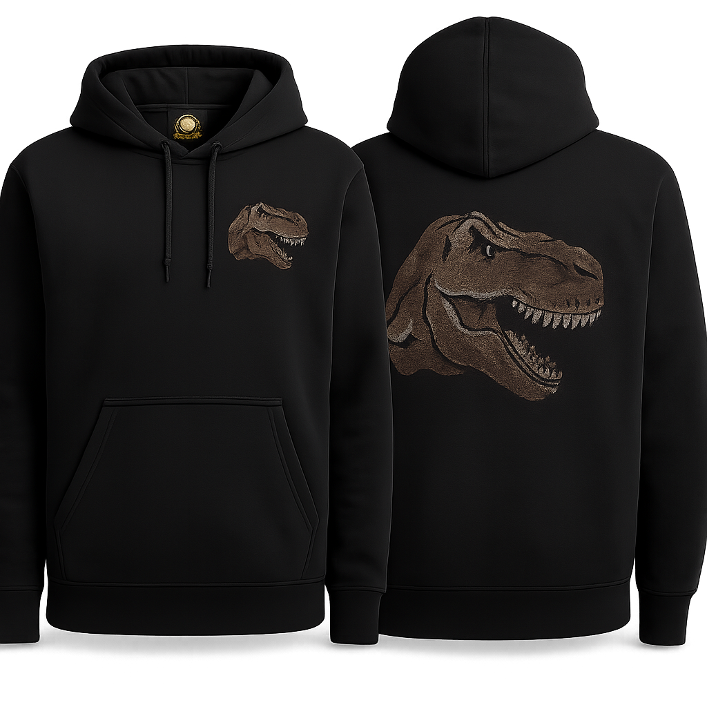 H66 - Youth Dino Hoodie