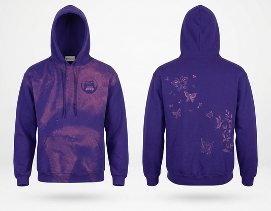 H71 - Cloudy Flutterby Jeep Hoodie