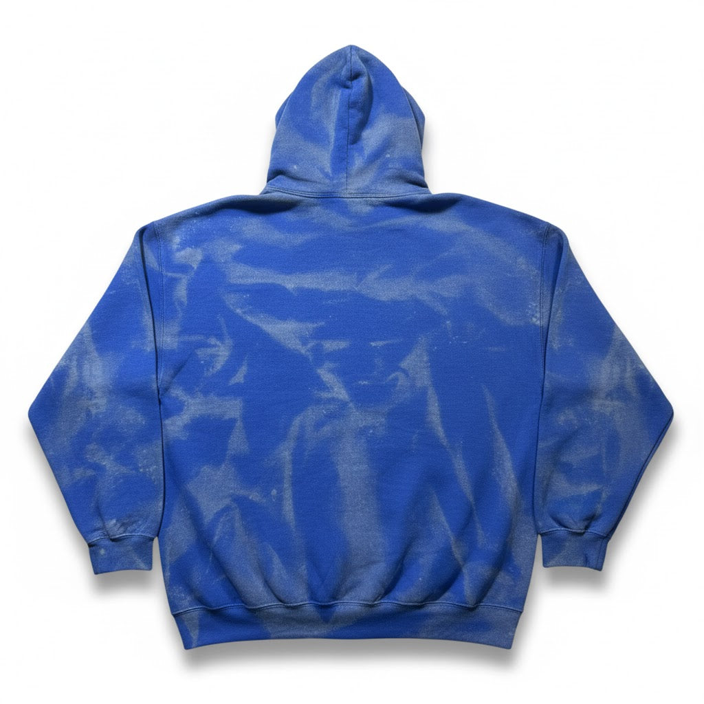 XL Royal Blue Cloudy Design
