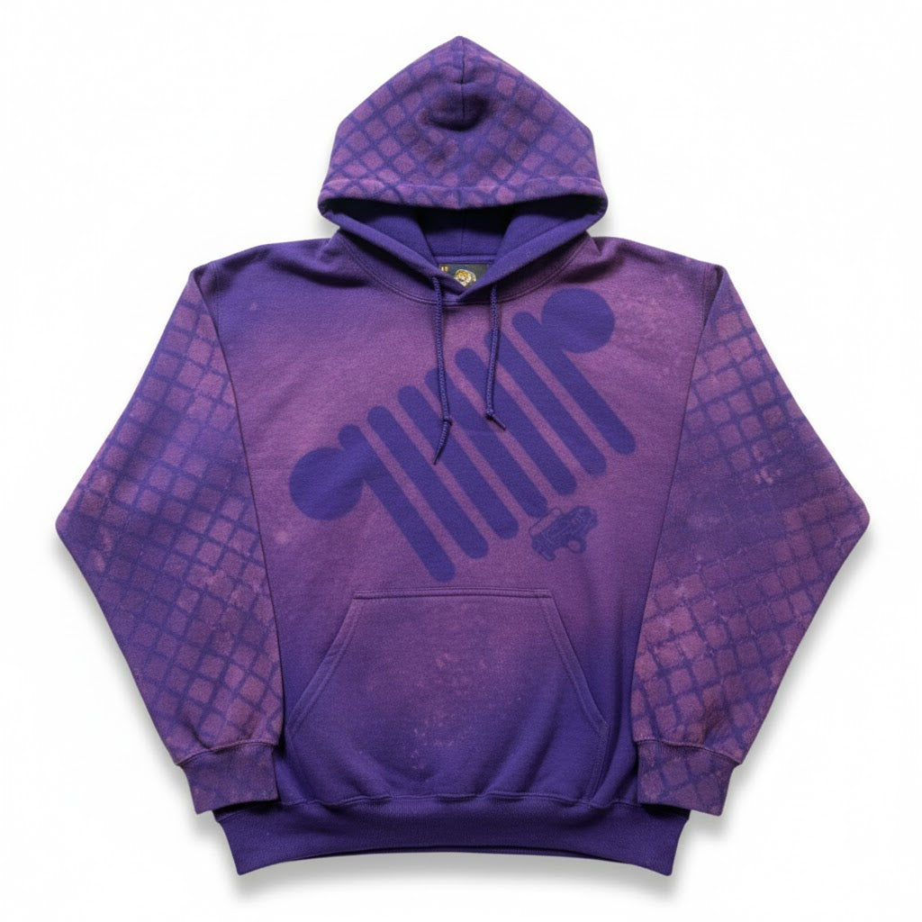 M Purple Grill with Diamondback Hood and Sleeves