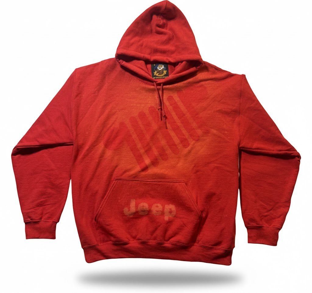 L Red Grill with Diamondback Hood and Back