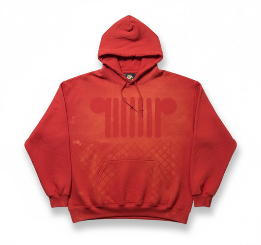 XL Red Grill with Clean Back