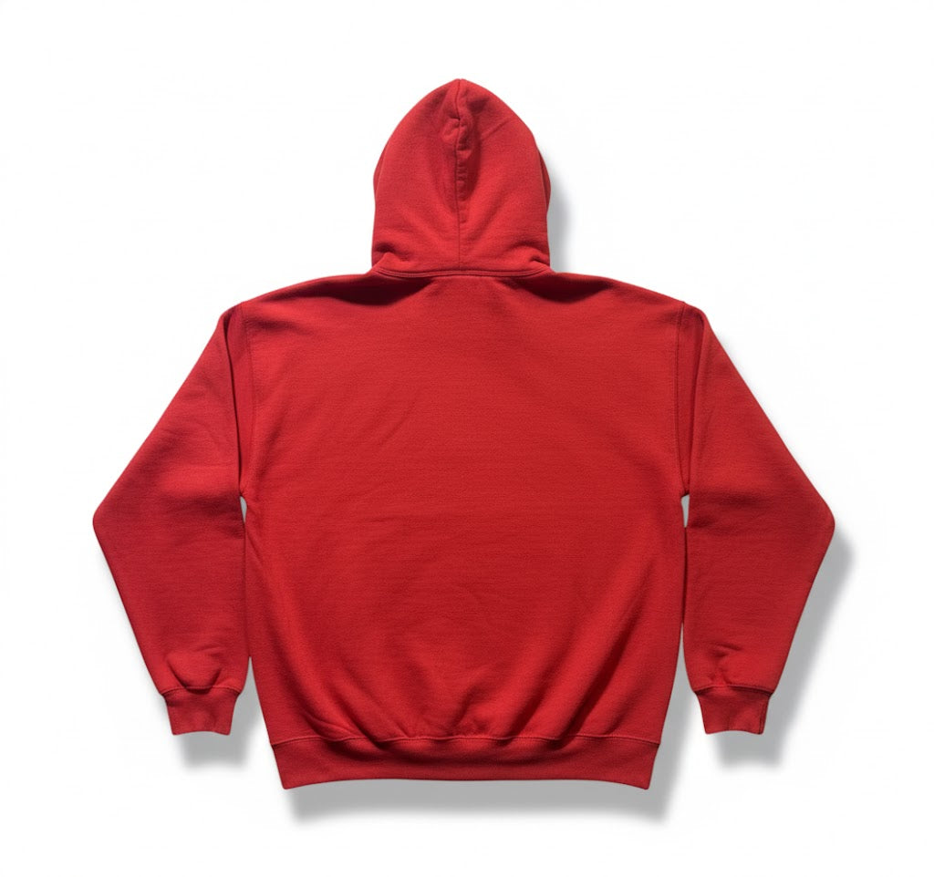 XL Red Grill with Clean Back